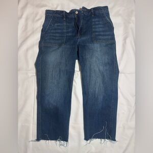 EUC Lovert Wide Legged Cropped Jeans size 31/15